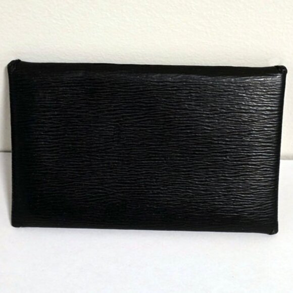 Lauren Ralph Lauren Black Business or Credit Card Case Envelope-Style - Picture 3 of 4